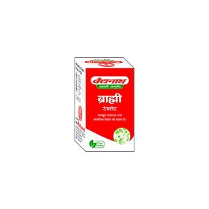 Baidyanath Brahmi Tablet – Ayurvedic Memory Enhancer for Focus, Stress Relief & Sleep